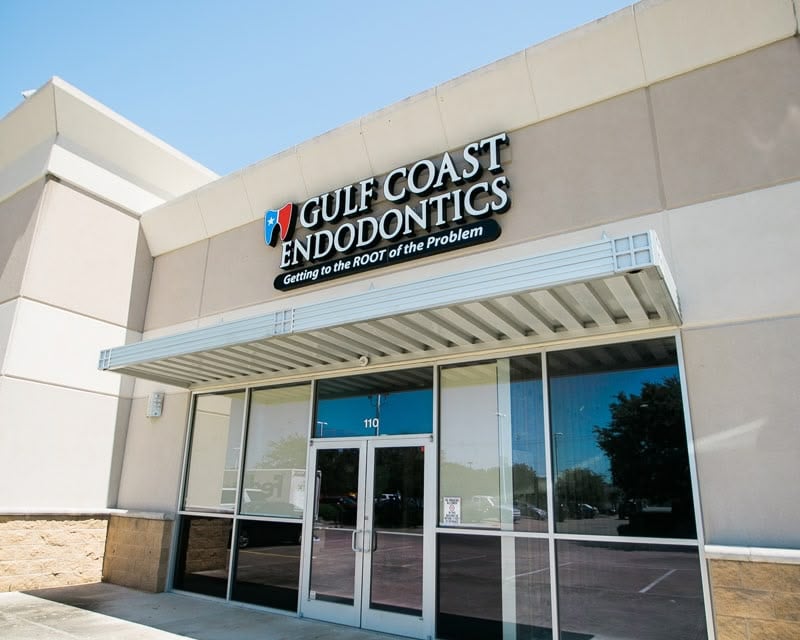 Side view of dental practice